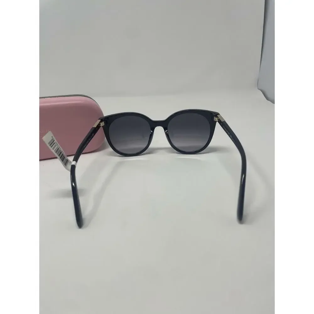 Kate Spade New York Cat Eye Sunglasses Akayla Black Grey 52 20 140